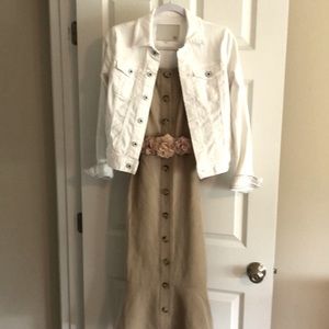 Banana Republic Linen Blend Dress size 0